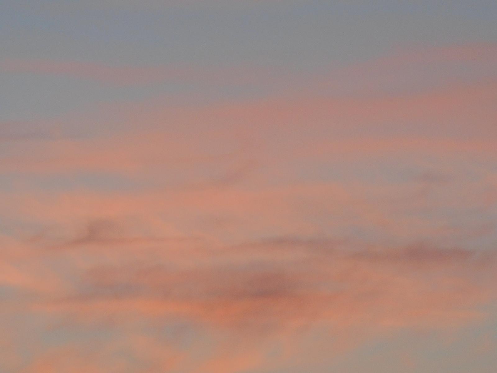 De la craie rose-orange dans le ciel ( Les Moutiers en Retz )