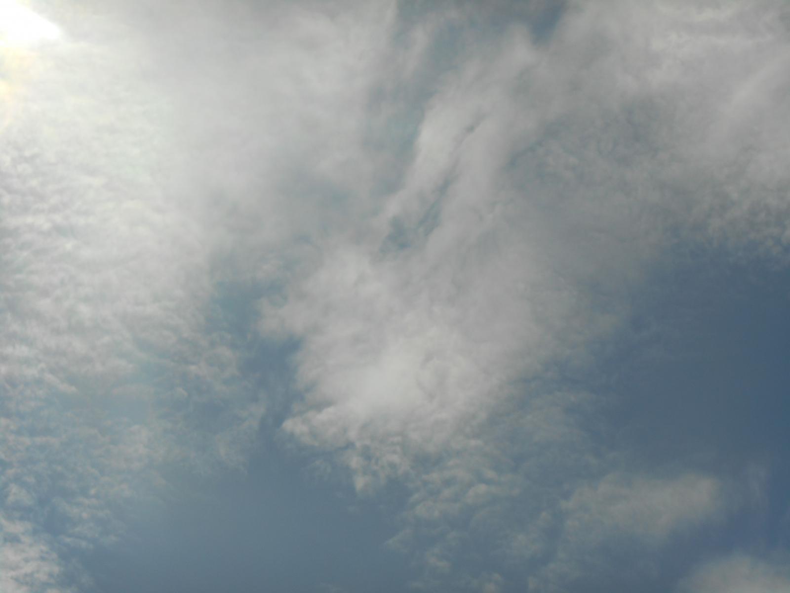 Très beaux cirro-cumulus ( Les Moutiers en Retz )